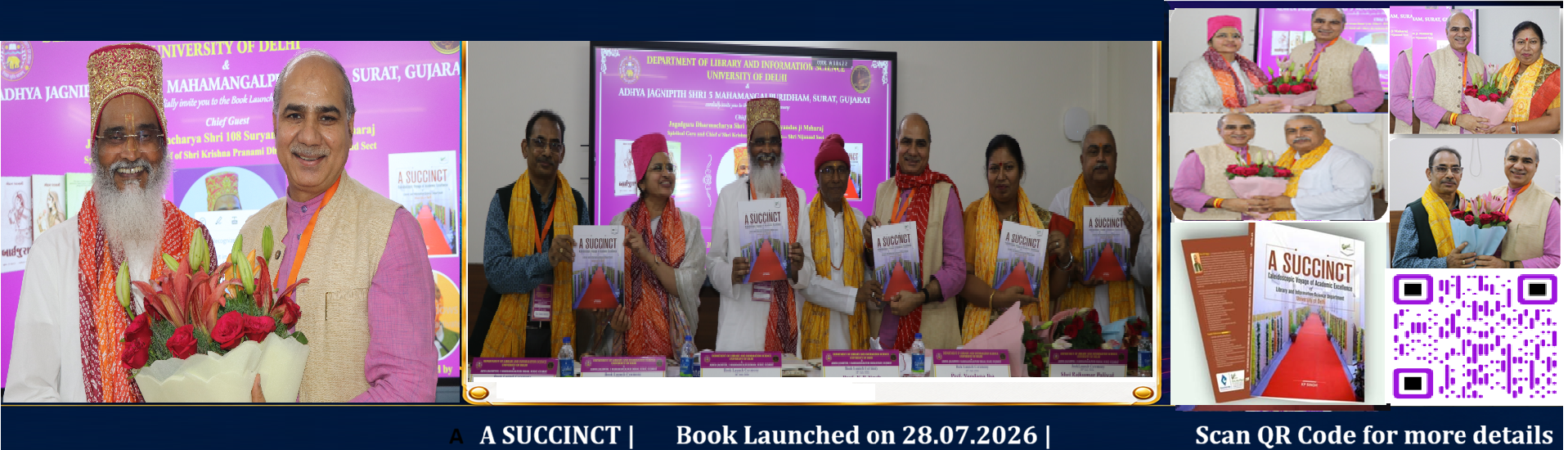 A Succinct Book Launch