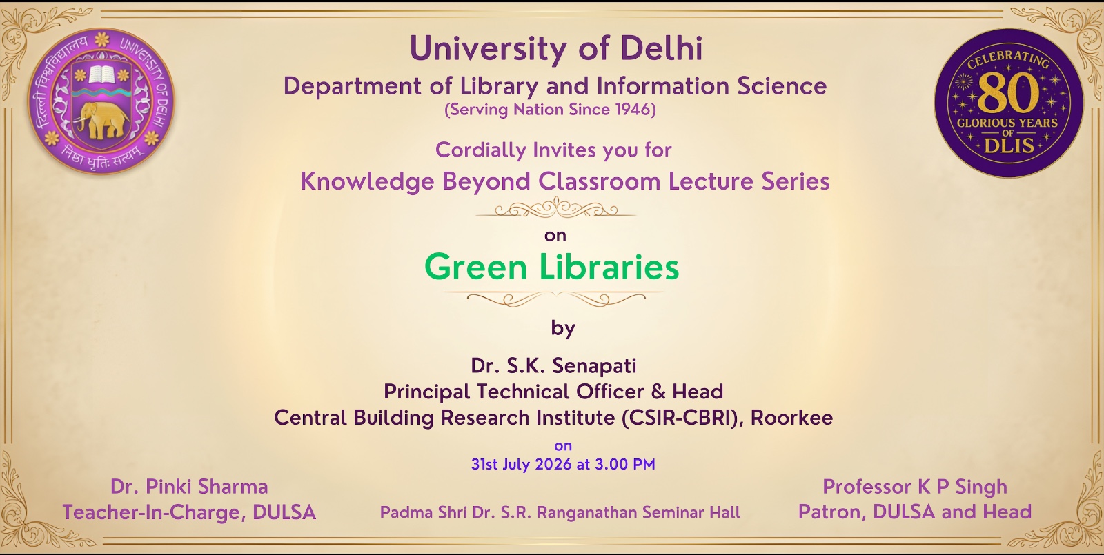 Green Libraries